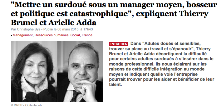 rencontre avec des surdoués